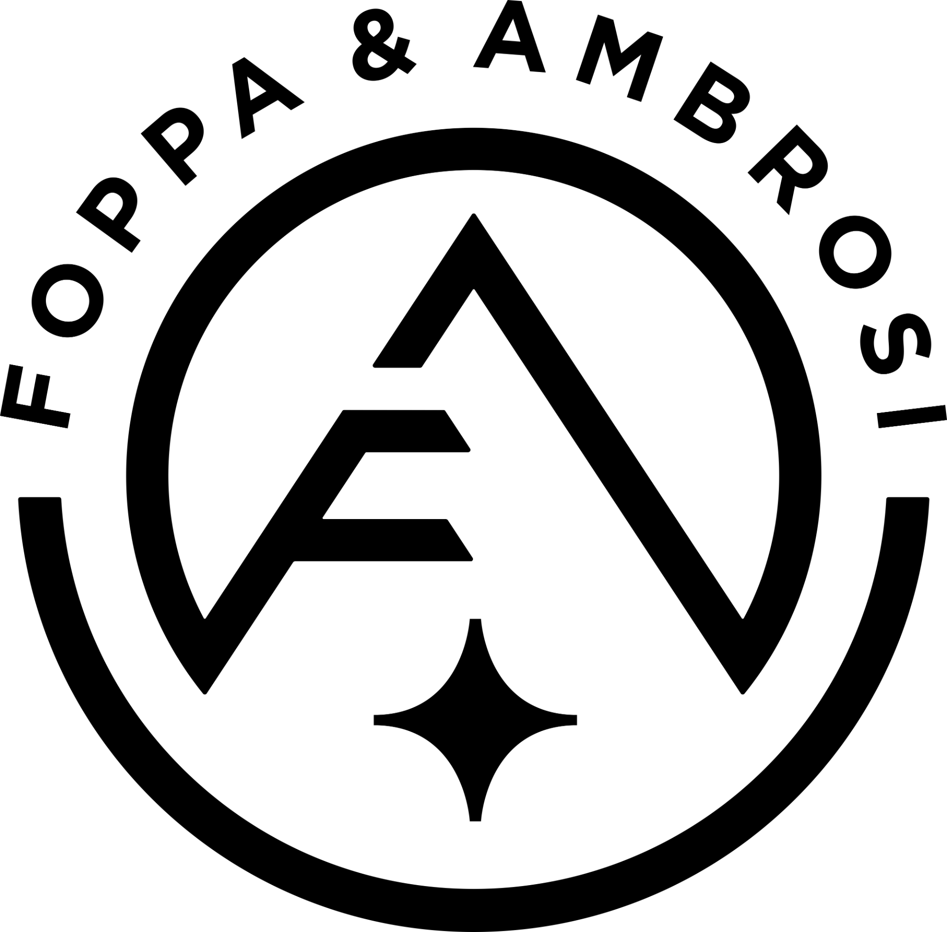 Logotipo Vinícola Foppa & Ambrosi